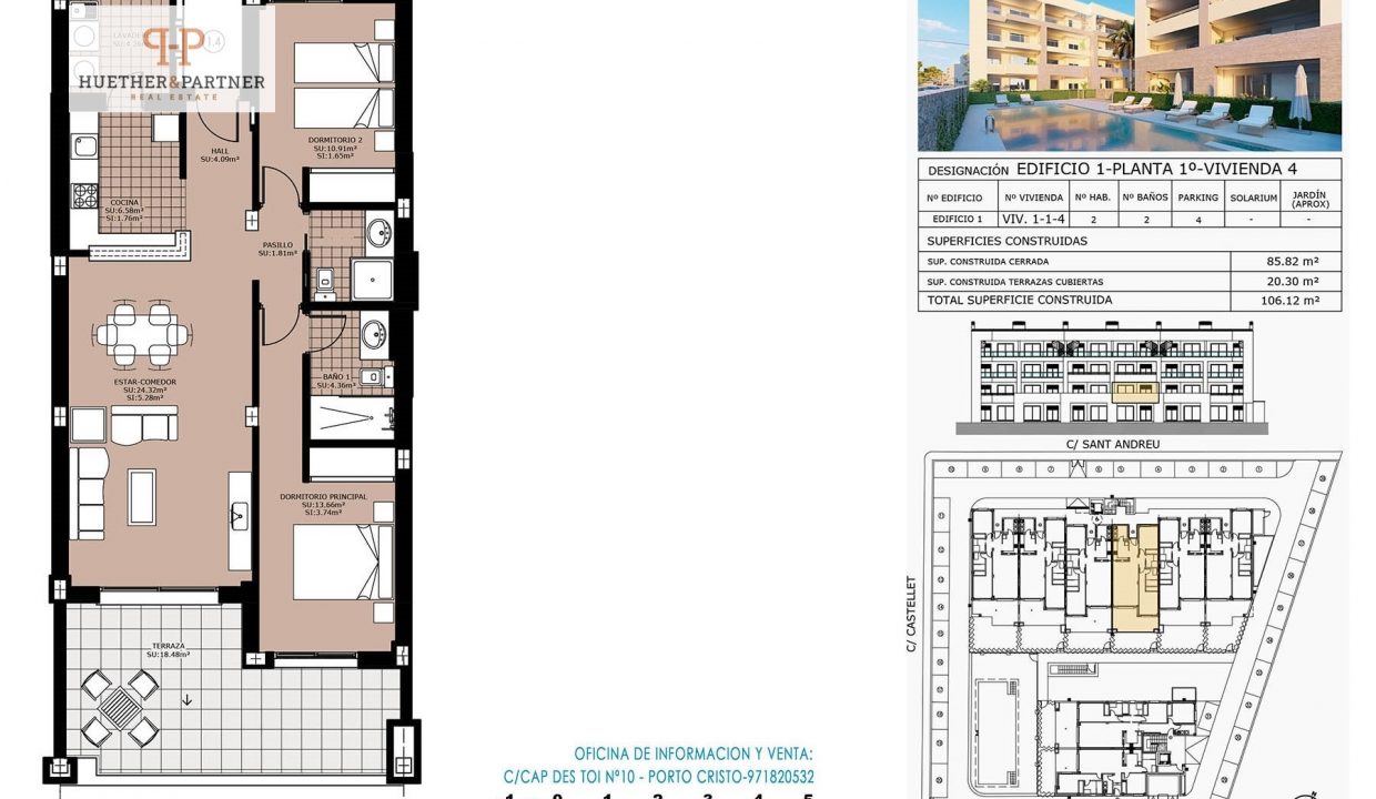 Gebäude 1 Wohnung 1-1-4