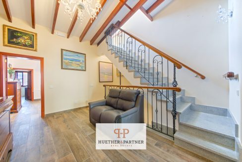 Treppe zur Dachterrasse