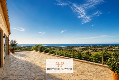 Terrasse mit Meerblick